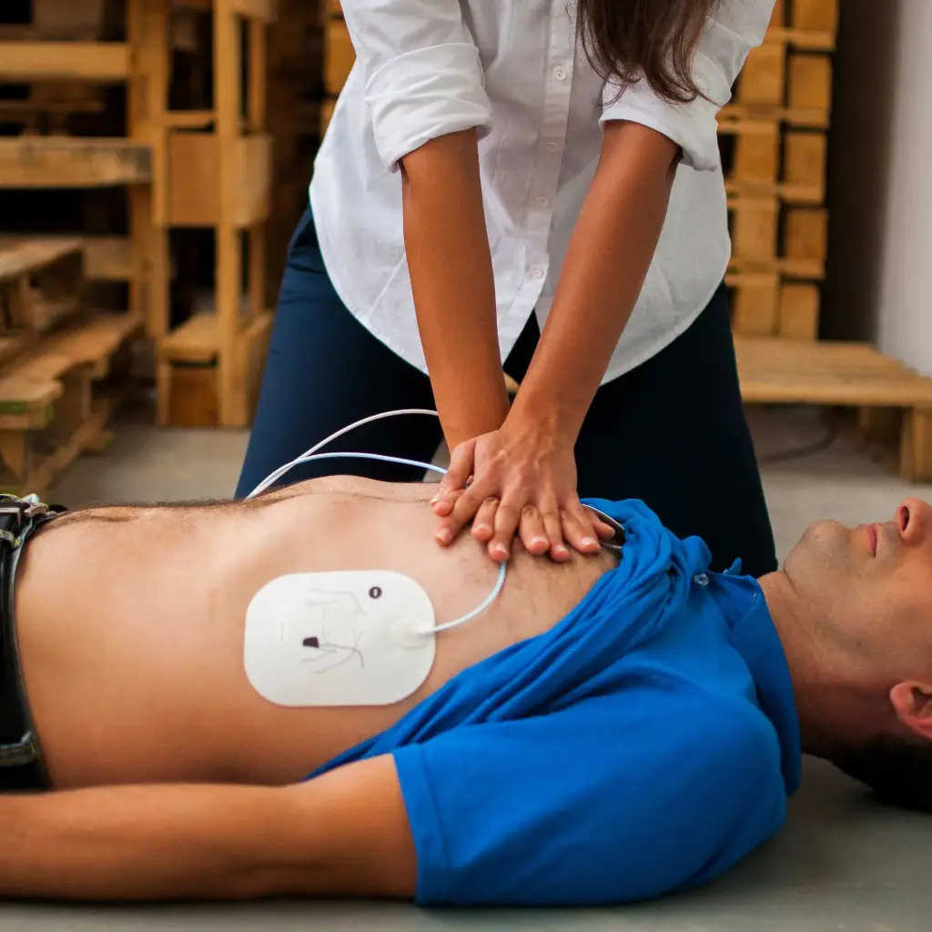 Complete BLS AED SRC resuscitation course